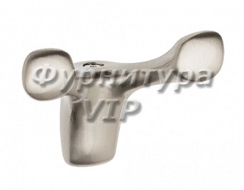 Крючок WZ-TOLED-B0-06, материал Замак, отделка Никель, 79*58,5*38 мм