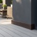 Плинтус Bruggan Multicolor 10х50х2200 Венге темный
