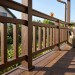 Столб FAYNAG ДПК WOOD Шоколад