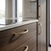 Ручка скоба 6250 Matt Gold, материал Замак, отделка Золото, 20*90*180 мм
