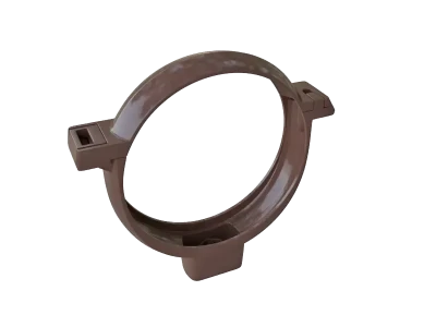 Хомут для трубы Альта-профиль, цвет коричневый Элит