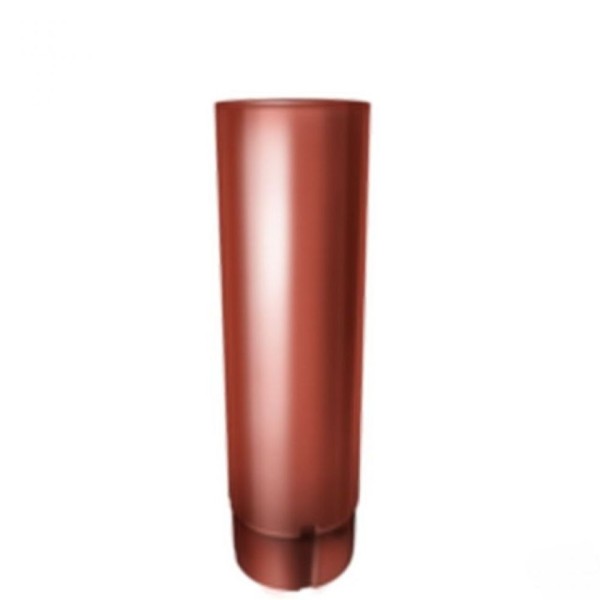 Водосточная труба 3 м, Grand Line, цвет Кирпичный (RAL 8004)
