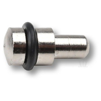 Полкодержатель 01281, материал Замак, отделка Никель, 18 мм, d=8(5) мм