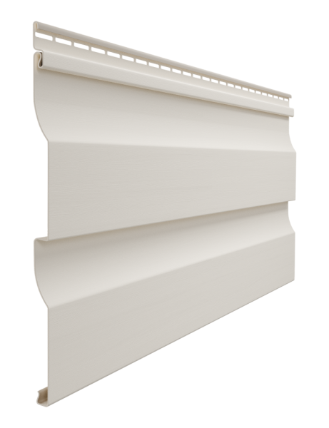 Виниловый сайдинг Docke, Корабельный брус D4.5D, Пломбир