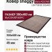 Ковер shaggy Vera A537AG LIGHT BEIGE 300x400