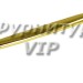 Ручка скоба RING-09 160 мм 900-09-160, материал Замак, отделка Золото, 180*22*33 мм