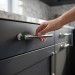 Ручка скоба CEBI 1117 192MP02, материал Замак, отделка Хром, 37*22*238 мм