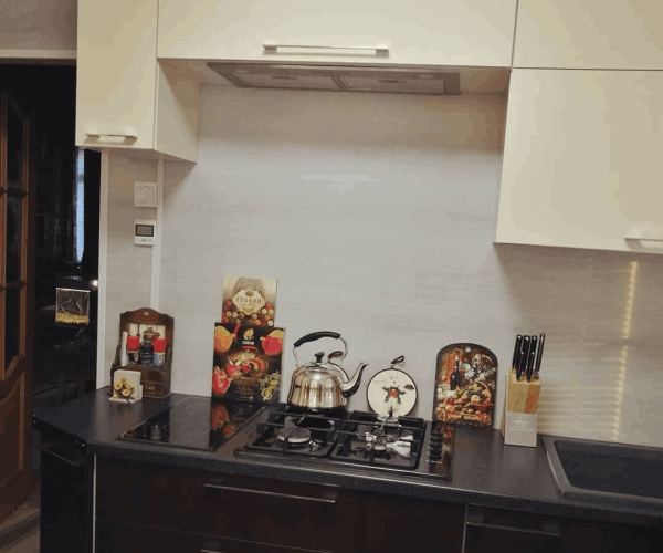 Кухня угловая черная