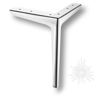 Опора мебельная ESL 307-200 Chrome, материал Сталь, отделка Хром