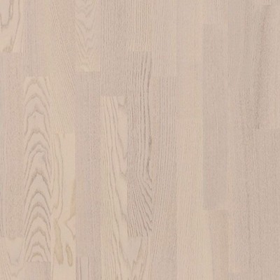 Паркетная доска Polarwood Ясень Рикотта Матт молочно-белый матовый трехполосный