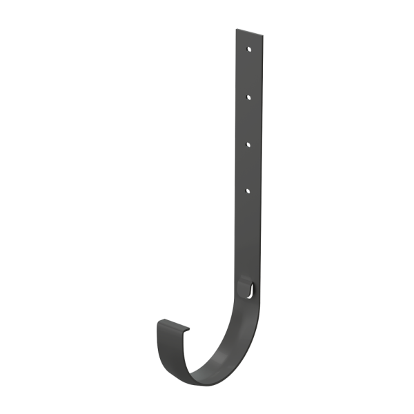 Металлический кронштейн для желоба Docke Premium, цвет графит