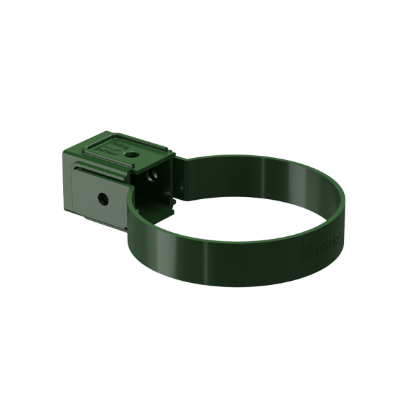Универсальный хомут для водосточной трубы Docke Standard, зелёного цвета