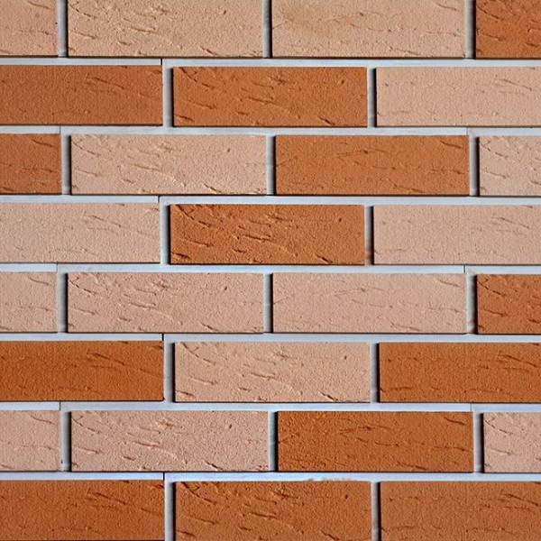 Двухцветный клинкерный кирпич Кирисс Фасад №2 для оформления фасадов.