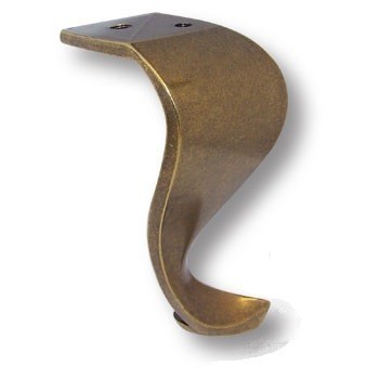 Опора мебельная 5080.0150.002, материал Замак, отделка Бронза, 150*48 мм