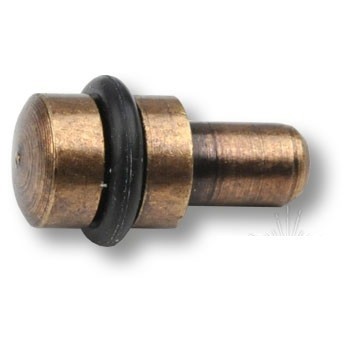 Полкодержатель 01282, материал Замак, отделка Бронза , 18 мм, d=8(5) мм
