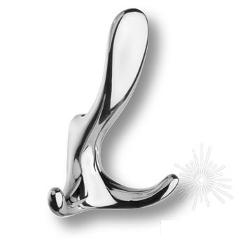 Крючок 2045 0078 CR, материал Замак, отделка Хром, 55*88*135 мм