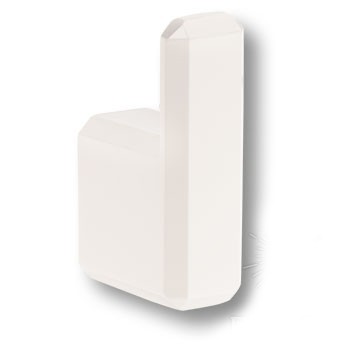 Крючок 7106 010PC21, материал Замак, отделка Белый, 34*19*61 мм