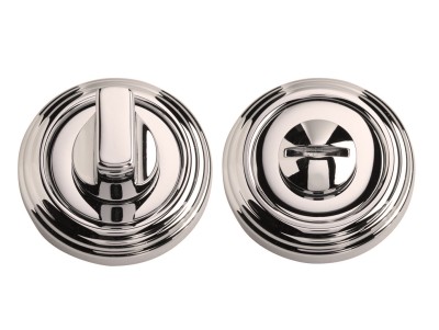 Дополнительные розетки для сантехнического замка WC-SET NB никель глянцевый 1053 R3CD, материал Латунь, отделка Никель, d=50 мм