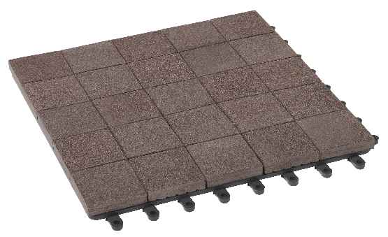 Модульный паркет ДПК GRINDERDECO Мозаика 13 Цвет Венге