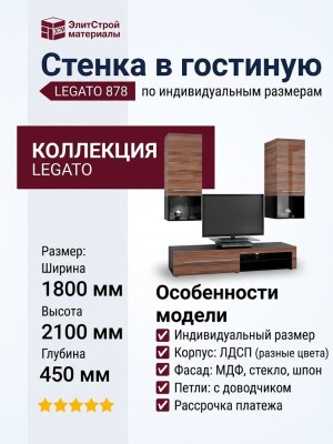 Стенка в гостиную LEGATO 878