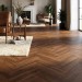 Кварцвиниловая плитка Invictus коллекция Maximus DryBack Parquet 42 Highland Oak Chocolate
