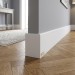 Плинтус Teckwood Белый Роял прямой 140 мм