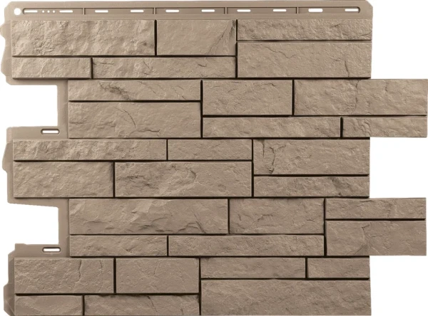 Фасадная панель Альта-Профиль, Шотландия ЭКО Бежевый