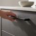 Ручка скоба Gamet UZ-819256-20, материал Замак, цвет Чёрный, отделка Черный, 288*9*28 мм