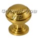 Ручка кнопка ANTIK 0712-007, материал Латунь, отделка Латунь, 30*d=25 мм