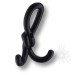 Крючок Dugum Hook Small-Black, материал Замак, цвет Чёрный, отделка Черный, 28*61*87 мм