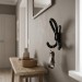 Крючок Dugum Hook Small-Black, материал Замак, цвет Чёрный, отделка Черный, 28*61*87 мм