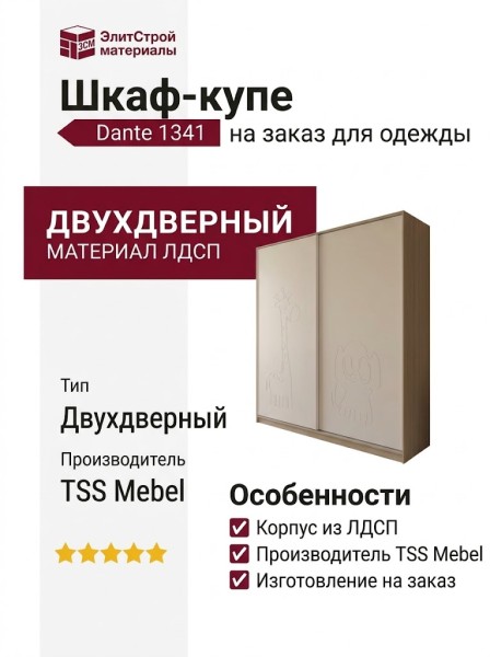 Шкаф-купе Dante 1341