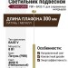 Светильник подвесной LOGIC Q300 8.40 PBR + BASE V