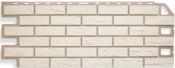 Фасадная панель Альта-профиль Кирпич Белый