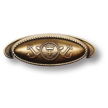 Ручка раковина 4568.0064.001, материал Замак, отделка Бронза, 86*17*31 мм