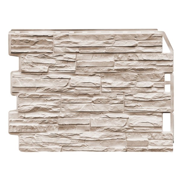 Фасадная панель FineBer, Скол, Бежевый светлый