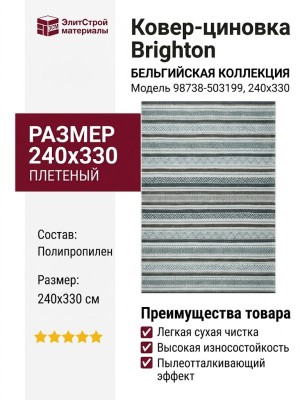Ковер-циновка Brighton 98738-503199 240x330
