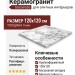 Staroslabs Polished Arabescato Oscuro Elegance 120x120 С0005973