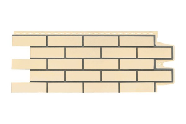 Фасадные панели Grand Line, Клинкерный кирпич, Цвет: Бежевый