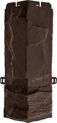 Угол наружный Альта-Профиль Гранит ЭКО Коричневый