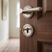 Дополнительные розетки для замка с межкомнатным ключом  KEY NB никель глянцевый 1053 R3BB, материал Латунь, отделка Никель, d=50 мм