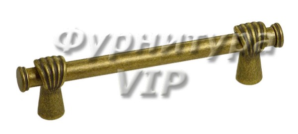 Ручка скоба EFES-01-24 320 мм античная бронза, материал Латунь, отделка Бронза, 359*20*39 мм