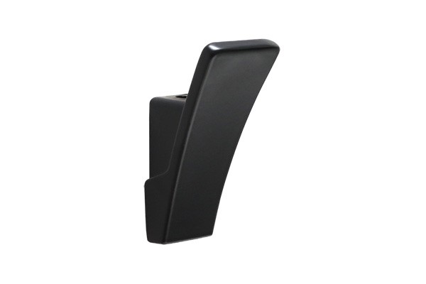 Крючок M7166.MB, материал Замак, цвет Чёрный, отделка Черный, 57*24*31 мм