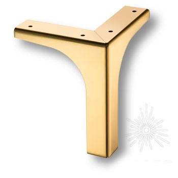 Опора мебельная ESL 313-150 Gold, материал Сталь, отделка Золото