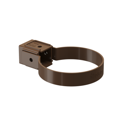 Универсальный хомут для водосточной трубы Docke Standard, цвет светло-коричневый.