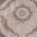 Ковер Armina 3880B brown круг 300x300