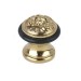 Ограничитель напольный С52200X GOLD PLATED, материал Латунь, отделка Золото, 41*41 мм