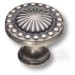 Ручка кнопка SYSTEM 4456 0008 OSM, материал Замак, отделка Серебро, 30*d=35 мм