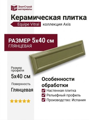 Equipe Vitral Axis Olive 5x40 31157