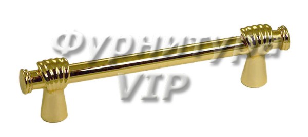 Ручка скоба EFES-01-09 128 мм латунь, материал Латунь, отделка Золото, 167*20*39 мм